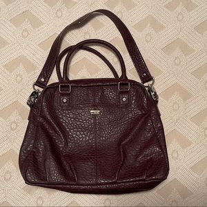 Thirty One Jewels and Gems Purple Pebble Handbag